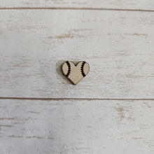 Load image into Gallery viewer, Heart Sports Studs