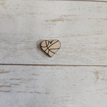 Load image into Gallery viewer, Heart Sports Studs