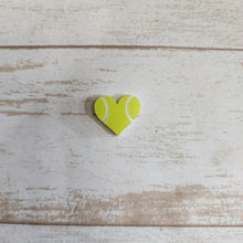 Load image into Gallery viewer, Acrylic Tennis Ball Earrings