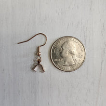 Load image into Gallery viewer, Pinch Bail Ear Wires - ROSE GOLD, Ion Plated 304 Stainless Steel