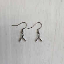 Load image into Gallery viewer, Pinch Bail Ear Wires - STAINLESS STEEL, 304 Stainless Steel