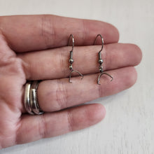 Load image into Gallery viewer, Pinch Bail Ear Wires - STAINLESS STEEL, 304 Stainless Steel