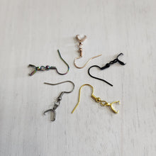Load image into Gallery viewer, Pinch Bail Ear Wires - GOLD, Ion Plated 304 Stainless Steel
