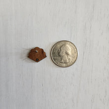 Load image into Gallery viewer, Walnut Wood Fan Stud with Post - 304 Stainless Steel