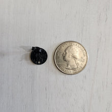 Load image into Gallery viewer, Textured Round Stud with Post, 12mm - BLACK, 304 Stainless Steel