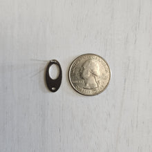 Load image into Gallery viewer, Cutout Oval Stud with Post - STAINLESS STEEL, 304 Stainless Steel