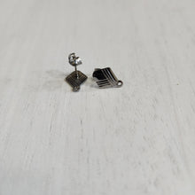 Load image into Gallery viewer, Elegant Rhombus Stud with Post - STAINLESS STEEL, 304 Stainless Steel
