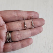 Load image into Gallery viewer, Classic Ball & Spring Ear Wires with Front Facing Loop- STAINLESS STEEL, 304 Stainless Steel