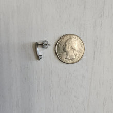 Load image into Gallery viewer, Thin Bar Stud with Post - STAINLESS STEEL, 304 Stainless Steel