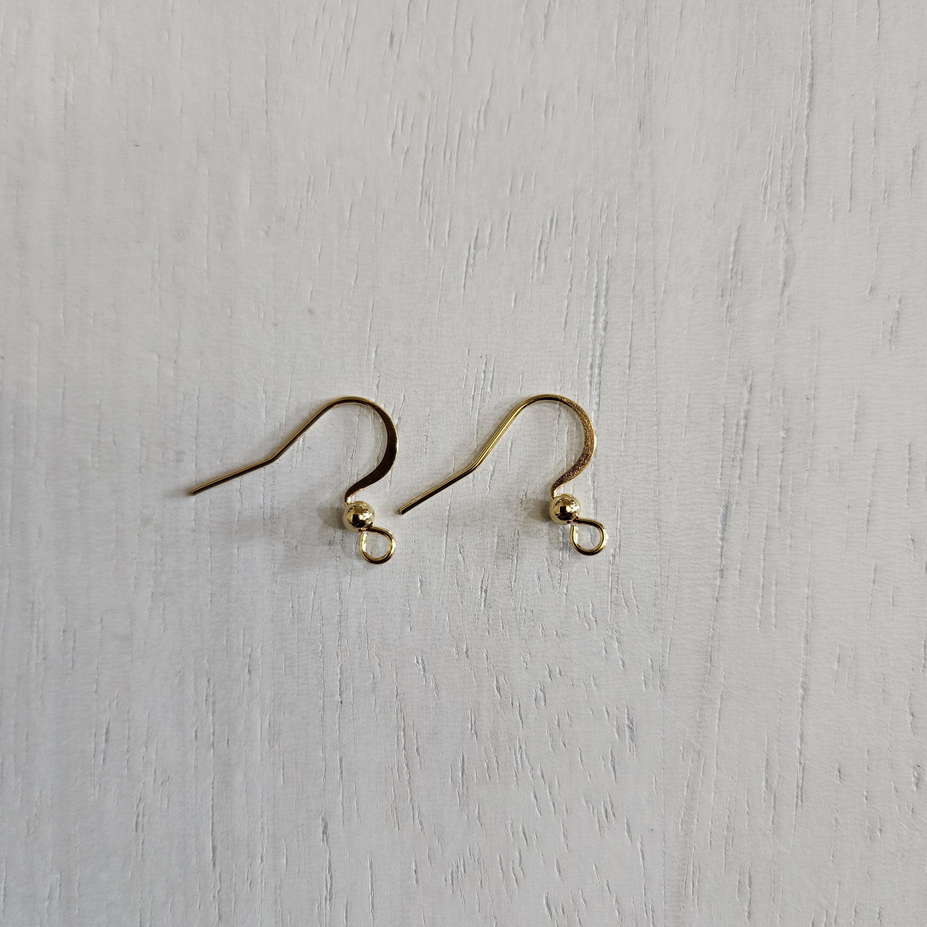 Stainless Steel Ear Wires Forward Front Facing Earring French