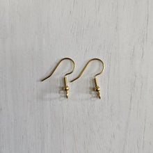 Load image into Gallery viewer, Classic Ball & Spring Ear Wires with Front Facing Loop- GOLD, 304 Stainless Steel