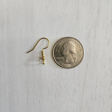 Load image into Gallery viewer, Classic Ball & Spring Ear Wires with Front Facing Loop- GOLD, 304 Stainless Steel