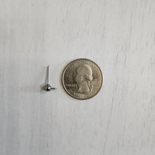 Load image into Gallery viewer, Round Ball Stud Posts/Findings, 4mm - STAINLESS STEEL, 304 Stainless Steel