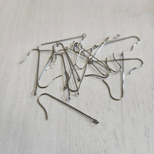 Load image into Gallery viewer, Extra Long Stem Ear Wires with Front Facing Loop - STAINLESS STEEL, 316 Stainless Steel