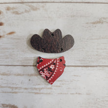 Load image into Gallery viewer, Cowboy Hat & Bandana Patterned 2 Piece Drop