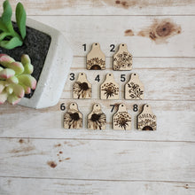 Load image into Gallery viewer, Botanical Cow Tag Collection
