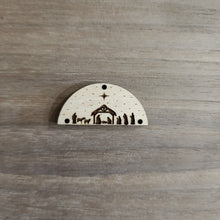 Load image into Gallery viewer, Christmas Acrylic & Wood Nativity Scene Split Drops