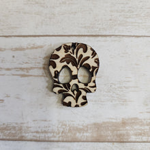 Load image into Gallery viewer, Halloween Engraved Skulls