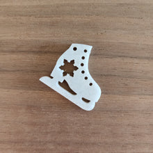 Load image into Gallery viewer, Christmas Acrylic Cutout Ice Skate Drops