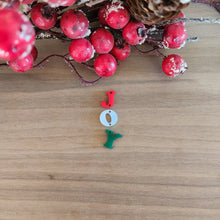 Load image into Gallery viewer, Christmas Acrylic JOY Letter Drops