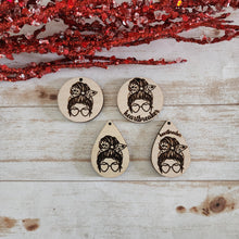 Load image into Gallery viewer, Valentine's Day Messy Mom Bun Drops