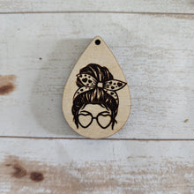 Load image into Gallery viewer, Valentine's Day Messy Mom Bun Drops