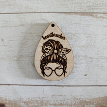 Load image into Gallery viewer, Valentine's Day Messy Mom Bun Drops