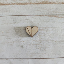 Load image into Gallery viewer, Valentine's Day Geo Heart Studs