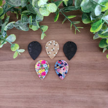 Load image into Gallery viewer, Patterned Acrylic Reverse Teardrops