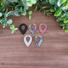 Load image into Gallery viewer, Patterned Acrylic Cutout Reverse Teardrops