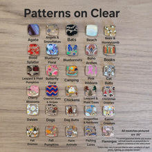 Load image into Gallery viewer, Patterned Acrylic Bikini & Hanger Drops