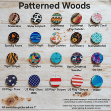Load image into Gallery viewer, Patterned Wood State Drops