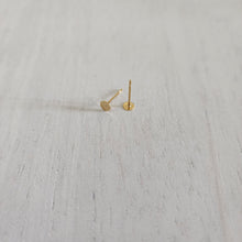 Load image into Gallery viewer, Flat Round Stud Backs/Posts/Findings, 4x12mm - GOLD, 24K Gold Plated 304 Stainless Steel
