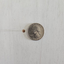 Load image into Gallery viewer, Flat Round Stud Backs/Posts/Findings, 4x12mm - GOLD, 24K Gold Plated 304 Stainless Steel