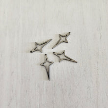 Load image into Gallery viewer, North Star Charm/Pendant - STAINLESS STEEL, 304 Stainless Steel