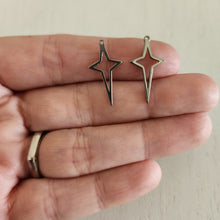 Load image into Gallery viewer, North Star Charm/Pendant - STAINLESS STEEL, 304 Stainless Steel