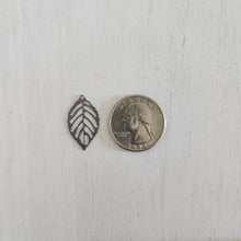 Load image into Gallery viewer, Leaf Charm/Pendant - STAINLESS STEEL, 304 Stainless Steel