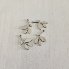 Load image into Gallery viewer, Leafy Branch Charm/Pendant - STAINLESS STEEL, 304 Stainless Steel