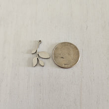 Load image into Gallery viewer, Leafy Branch Charm/Pendant - STAINLESS STEEL, 304 Stainless Steel