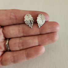 Load image into Gallery viewer, Textured Leaf Charm/Pendant - STAINLESS STEEL, 304 Stainless Steel