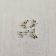 Load image into Gallery viewer, Dragonfly Charm/Pendant - STAINLESS STEEL, 304 Stainless Steel