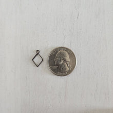 Load image into Gallery viewer, Open Diamond Charm/Pendant - STAINLESS STEEL, 304 Stainless Steel