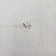 Load image into Gallery viewer, Flat Round CONNECTOR Stud Backs/Posts/Findings, 5x12mm - STAINLESS STEEL, 304 Stainless Steel