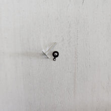 Load image into Gallery viewer, Flat Round CONNECTOR Stud Backs/Posts/Findings, 5x12mm - STAINLESS STEEL, 304 Stainless Steel