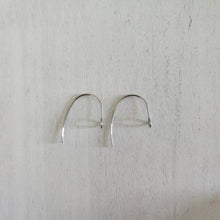 Load image into Gallery viewer, Simple Ear Wires with Front Facing Loop - STAINLESS STEEL, 304 Stainless Steel