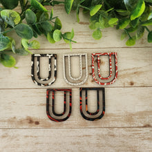 Load image into Gallery viewer, Patterned Wood Jojo's U Drops