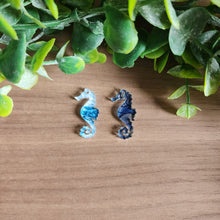 Load image into Gallery viewer, Patterned Acrylic Seahorse Drop