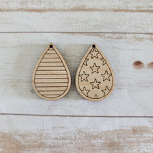 Load image into Gallery viewer, Patriotic Stars & Stripes Teardrops