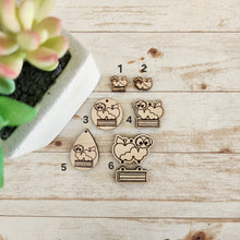 Load image into Gallery viewer, Bookworm Earrings