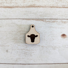 Load image into Gallery viewer, Animal Cow Tag Drops & Studs